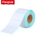 Blank white barcode self adhesive label sticker direct thermal paper roll 60*40mm